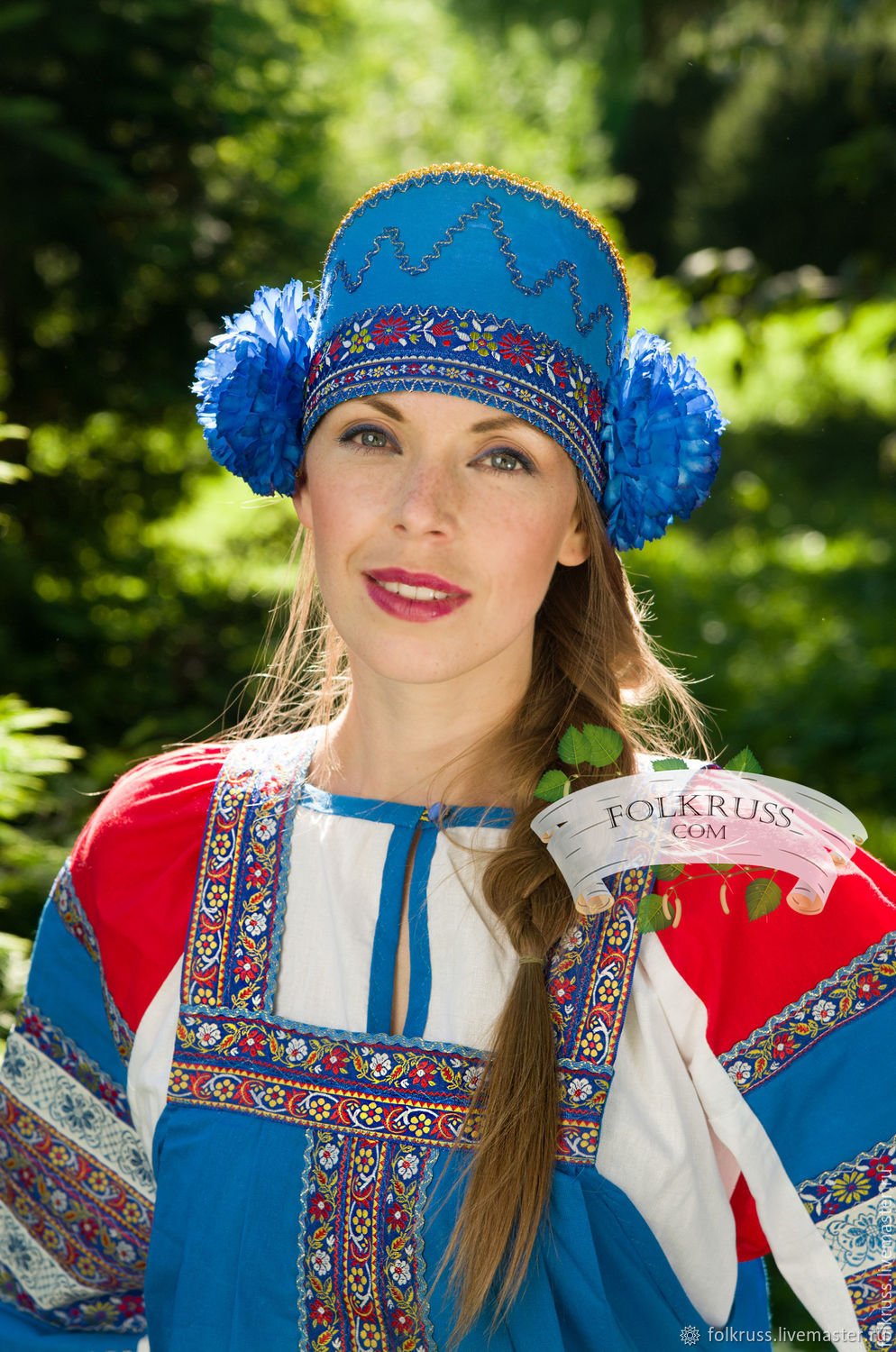 Украинский платок на голову