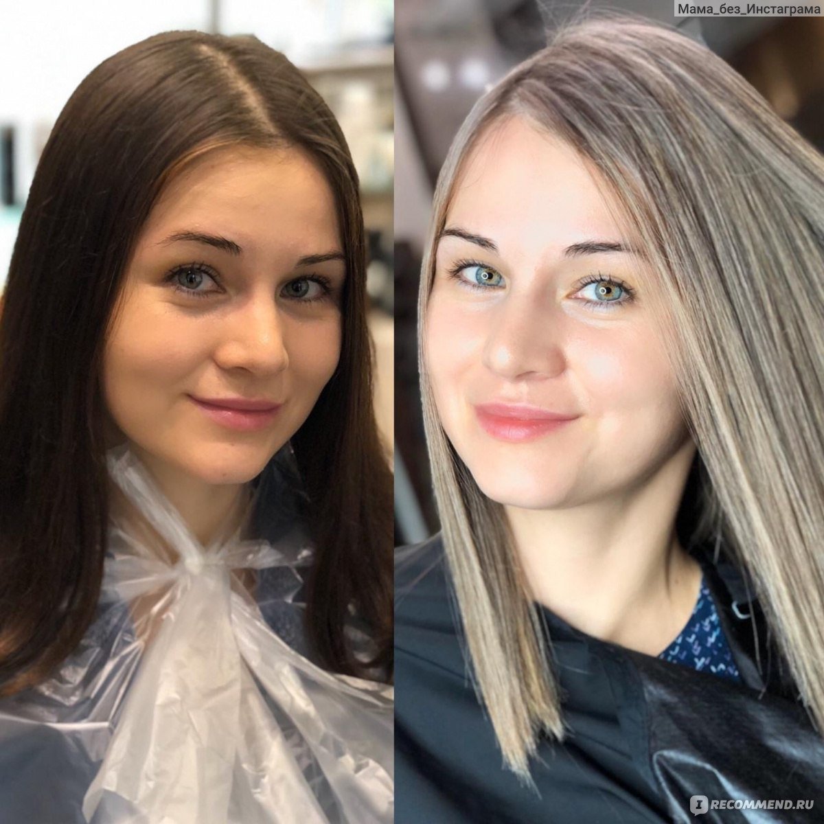Из брюнетки в русую