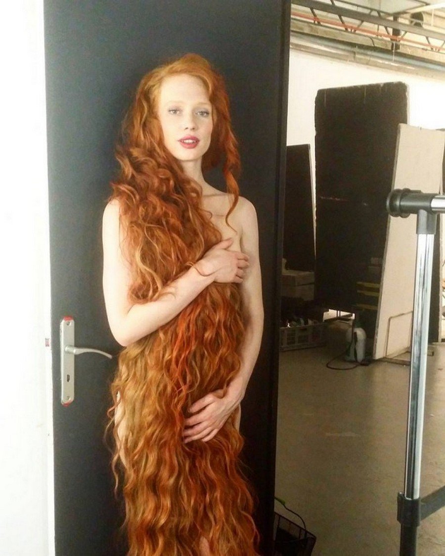 Hairy Redhead Interracial