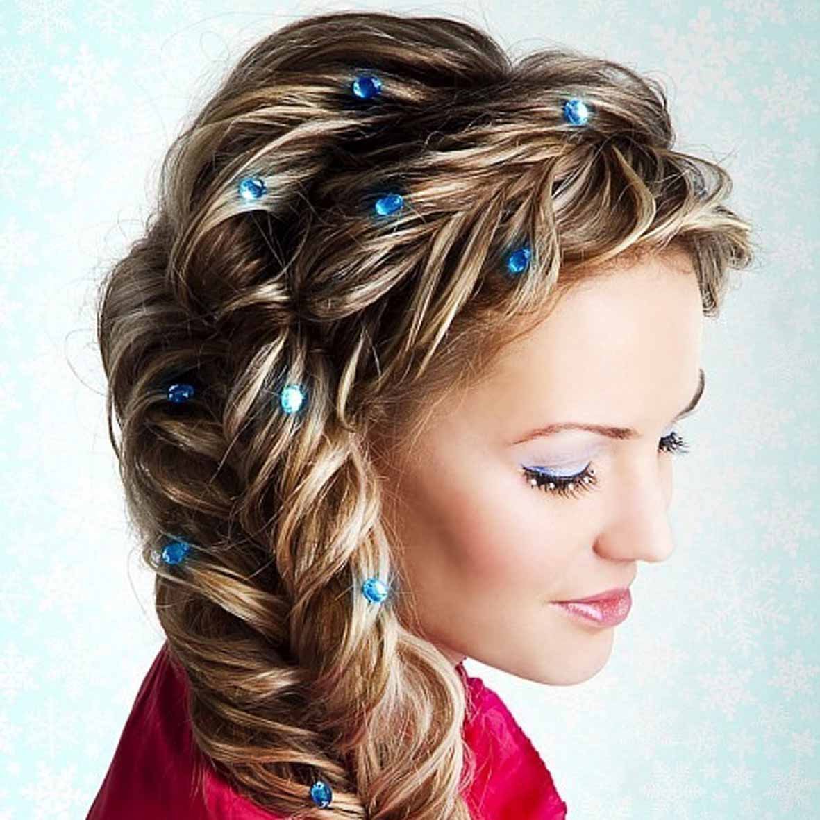 Прически с косичками