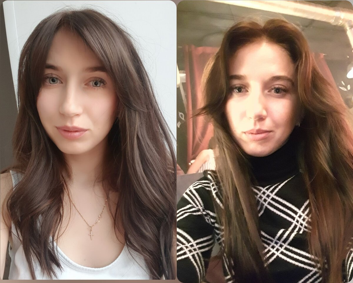Каскад с удлиненной челкой