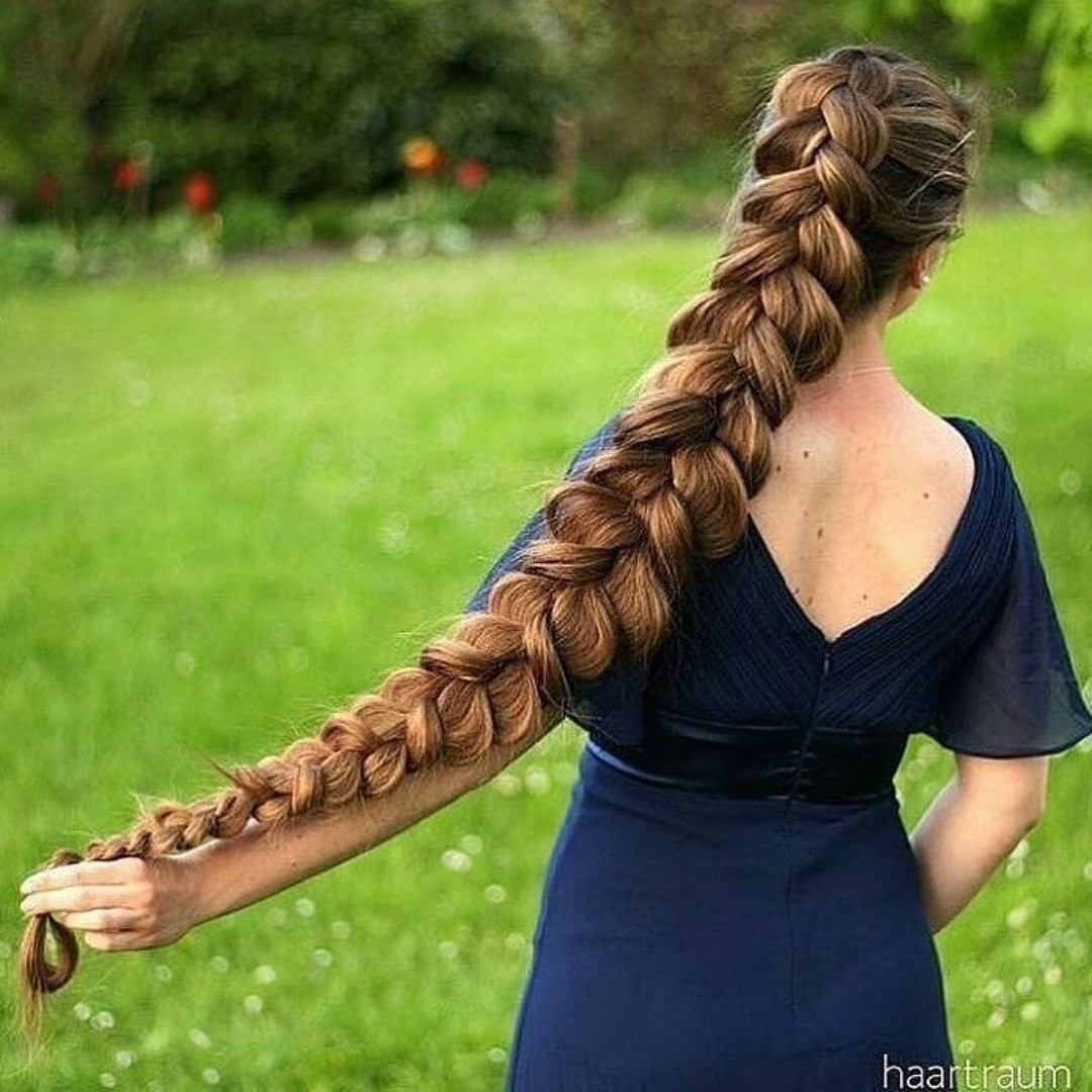 Длинные косы