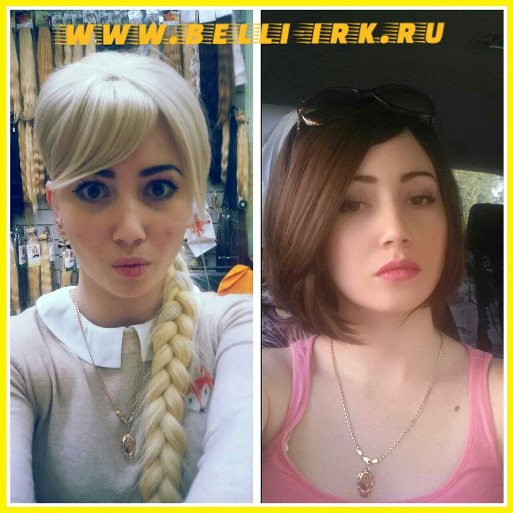 Отрезала длинные волосы