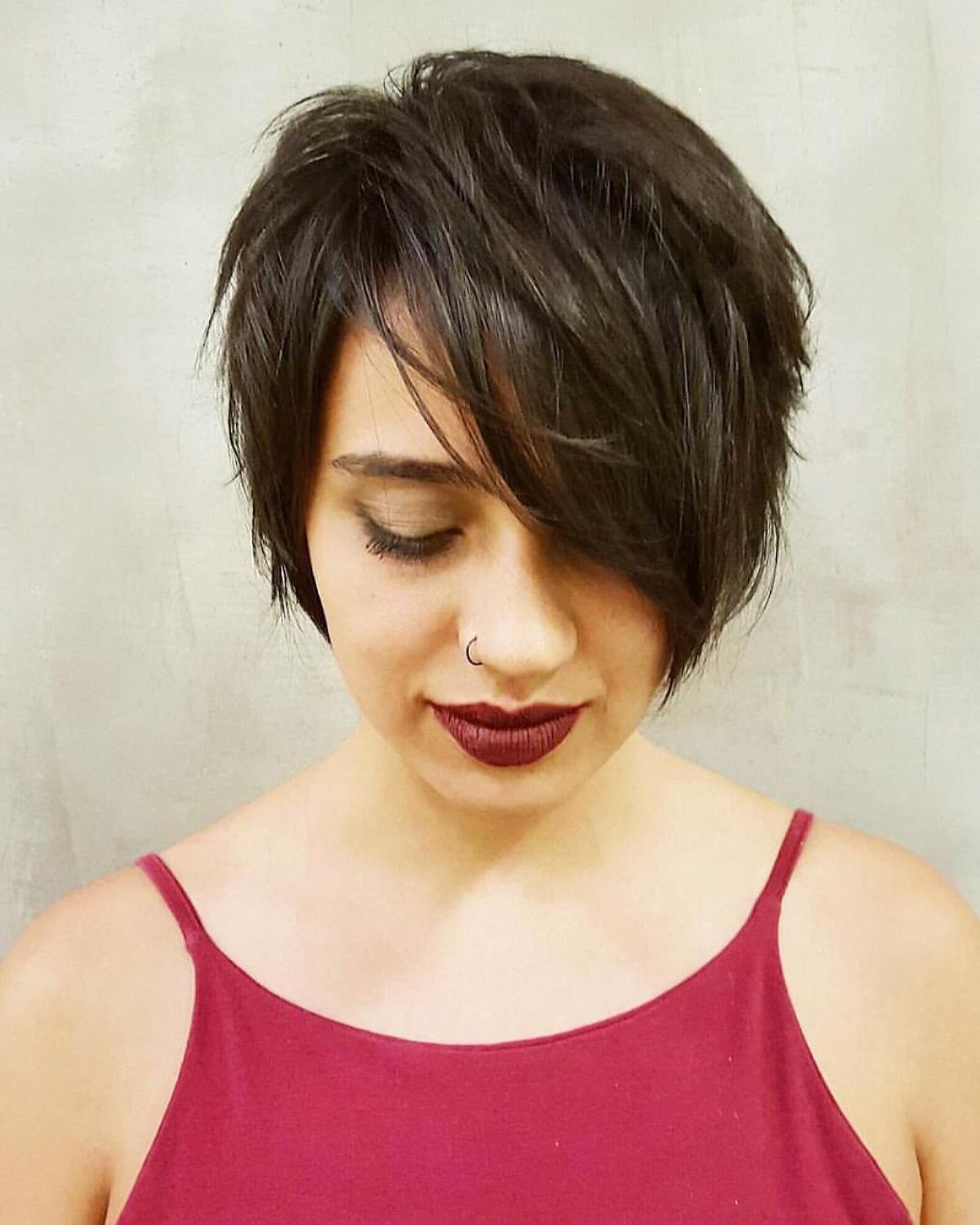 Layered Pixie стрижка