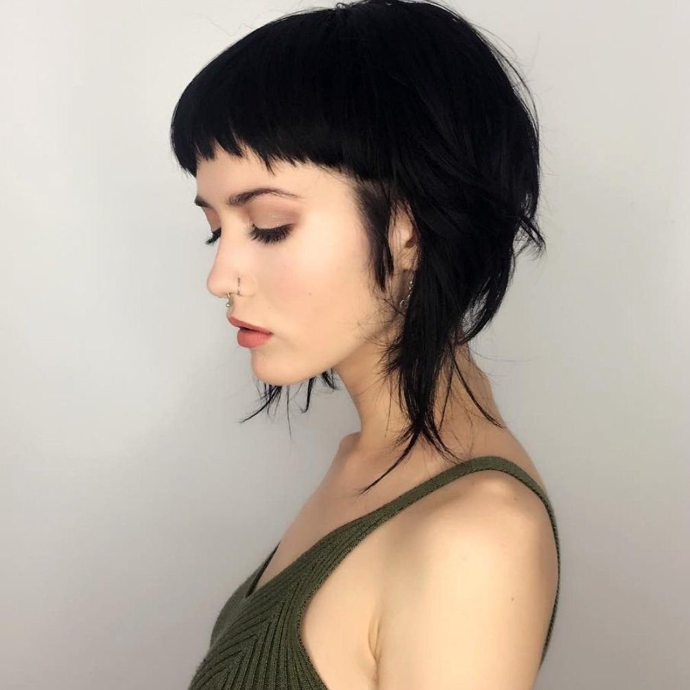 Стрижка «маллет» (Mullet)
