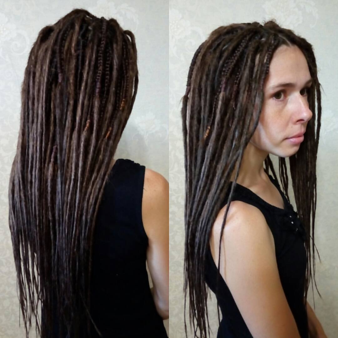 Де дреды каштановые
