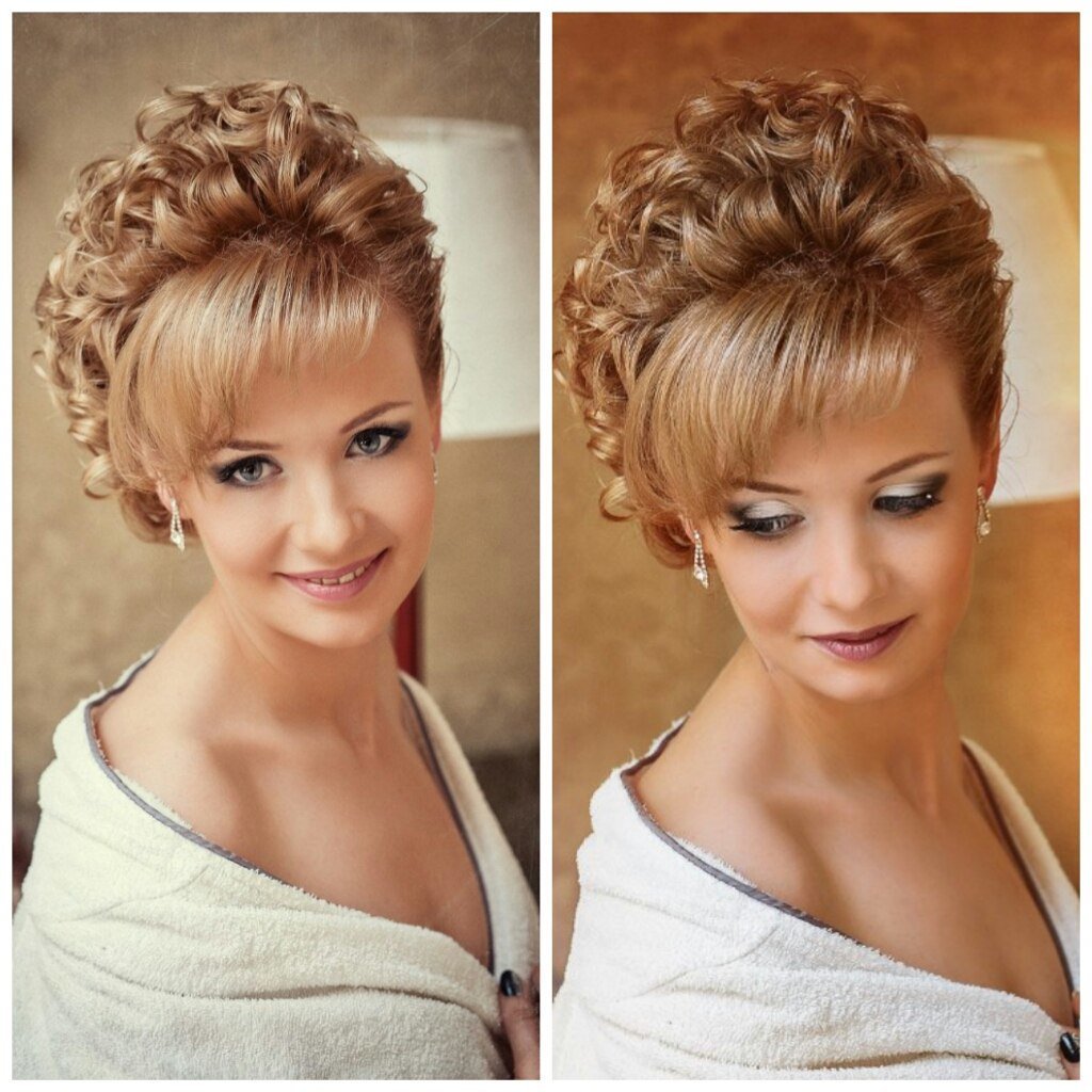 Прически на юбилей