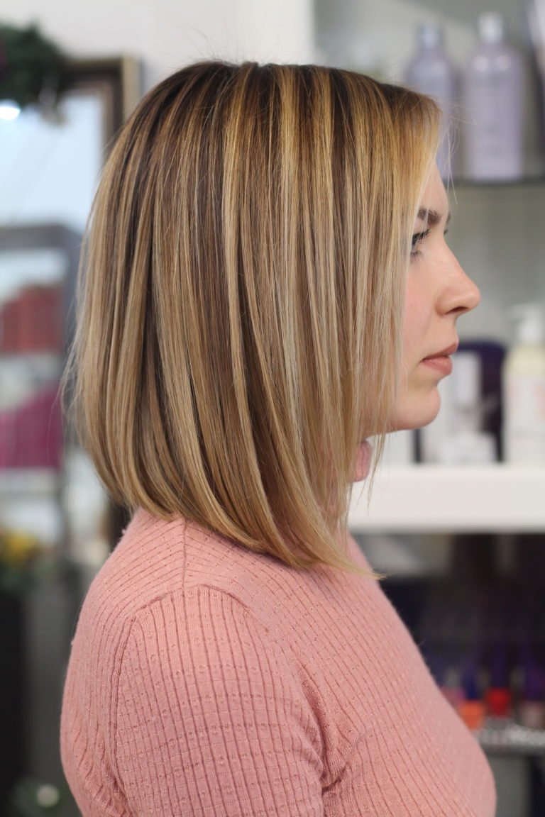 Стрижка Lob long-Bob