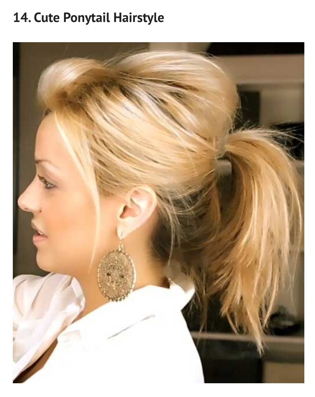 Хвост ponytail
