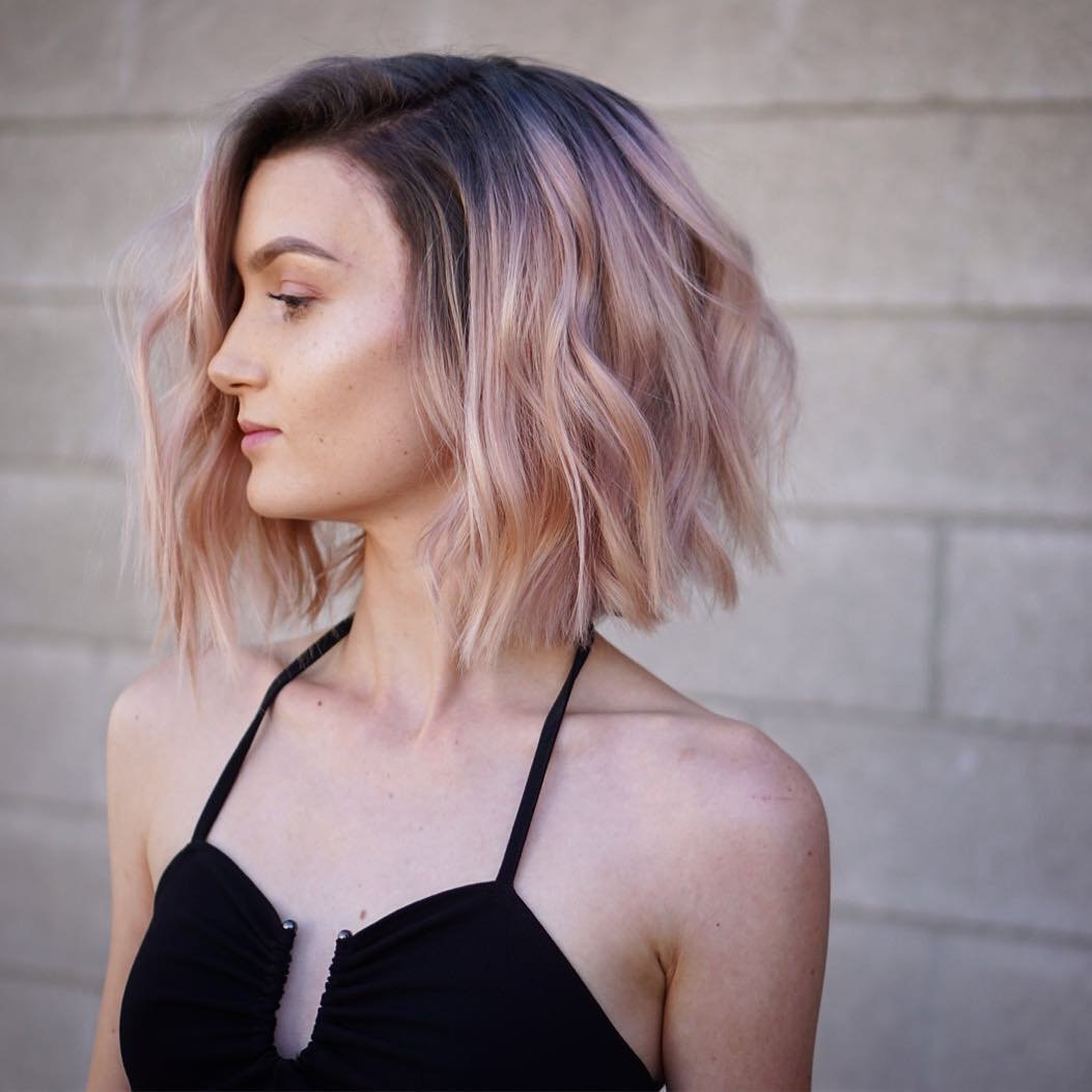 Стрижка Lob long-Bob