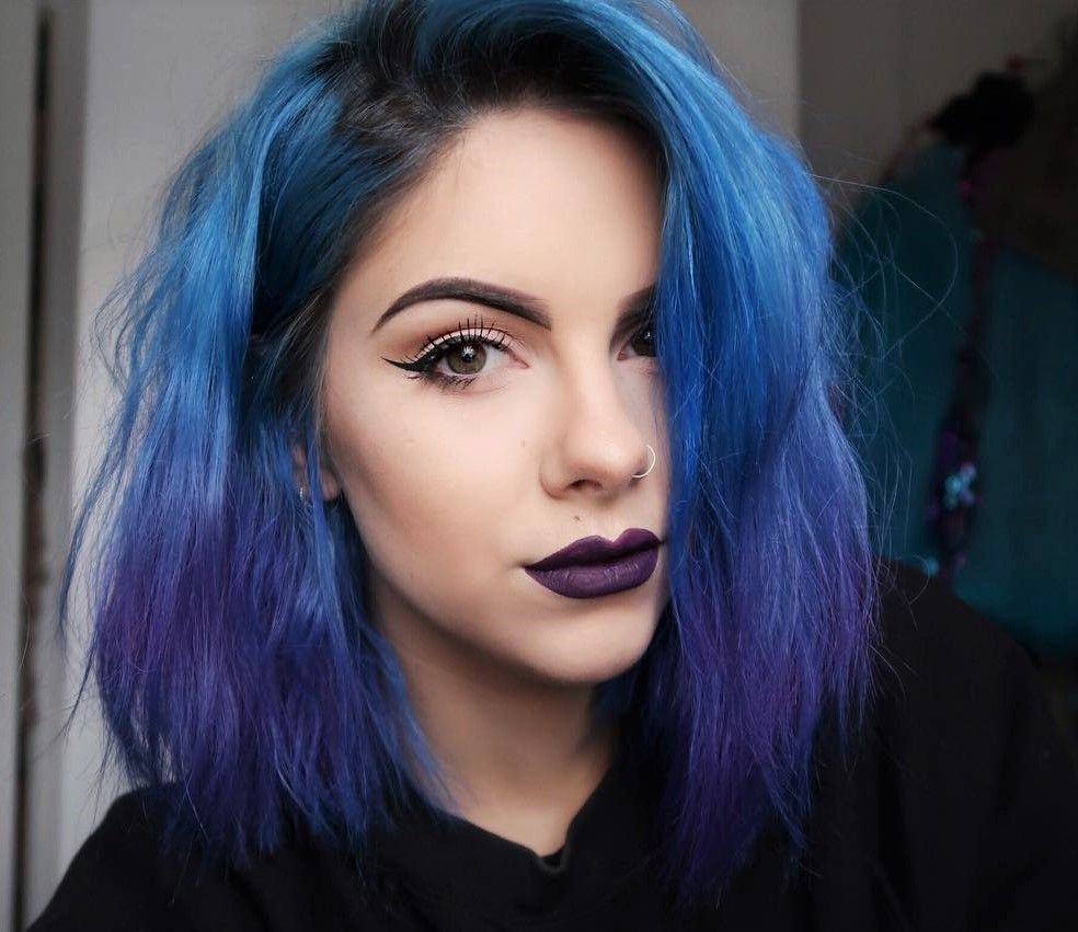 Dip Dye окрашивание волос