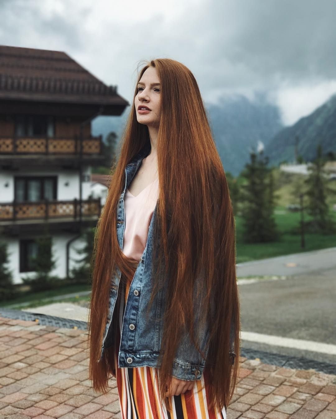 Anastasia Sidorova long hair