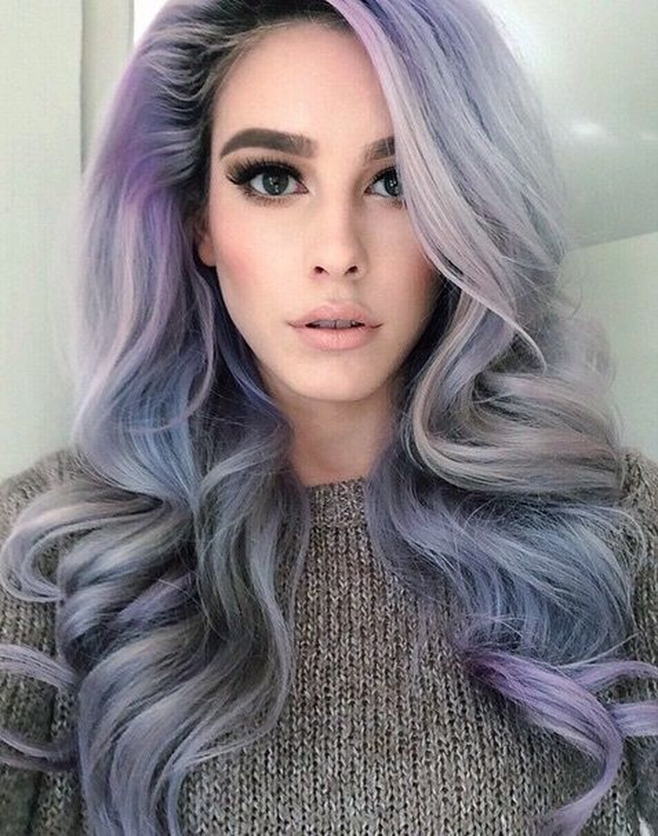 Lauren Calaway серые волосы