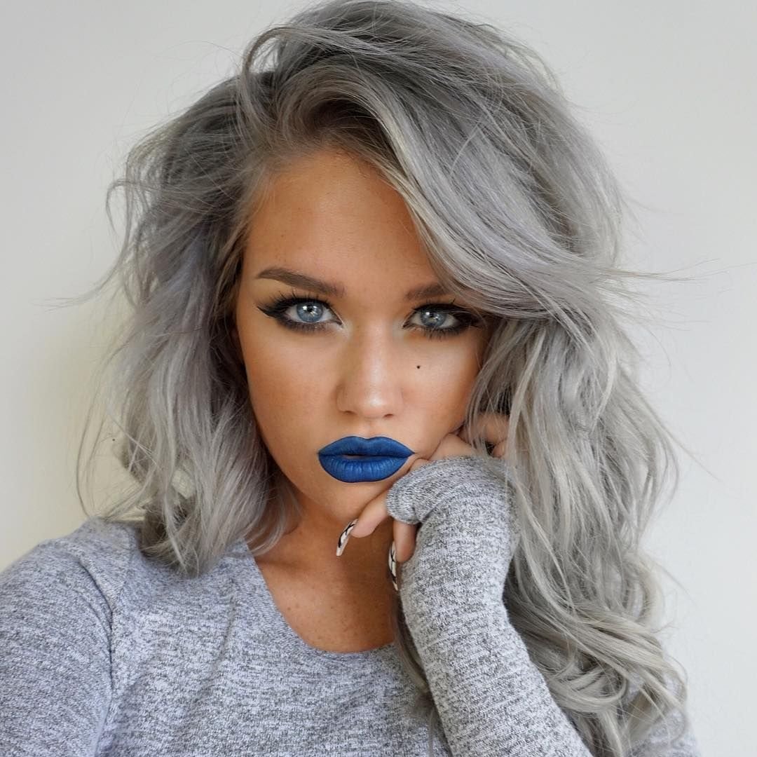 Gray hair (серебристые оттенки волос)