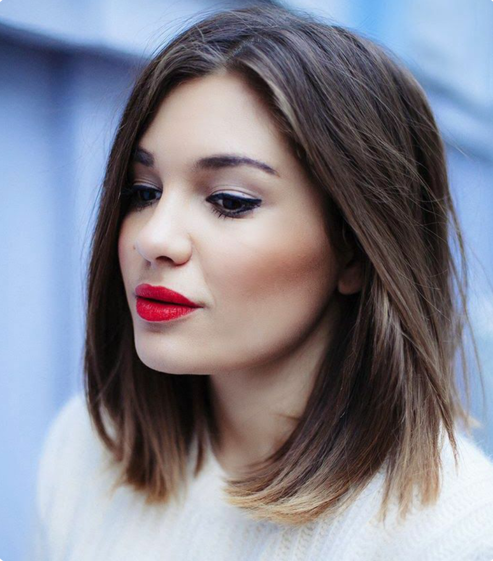 Стрижка Lob long-Bob