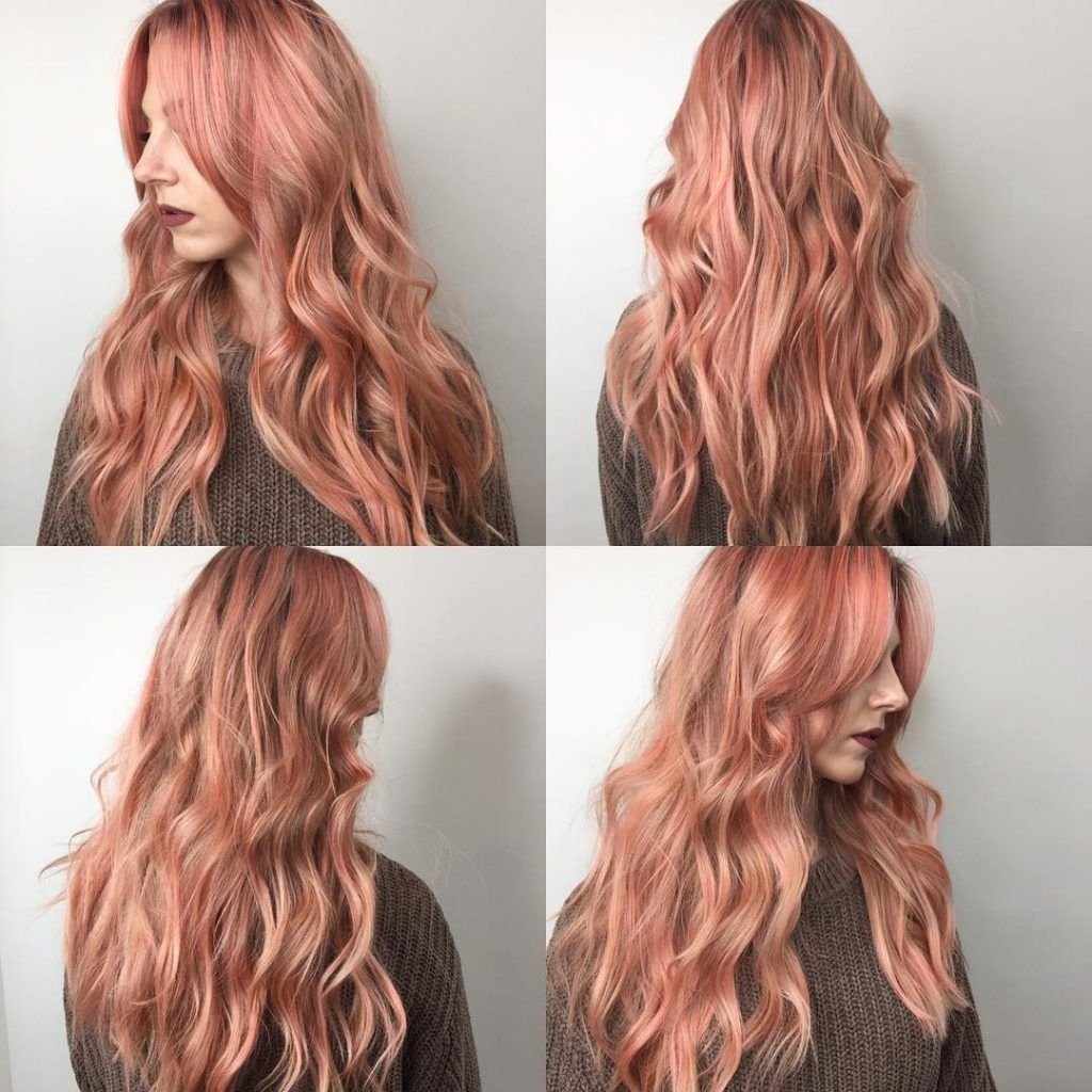 Wella коралловый