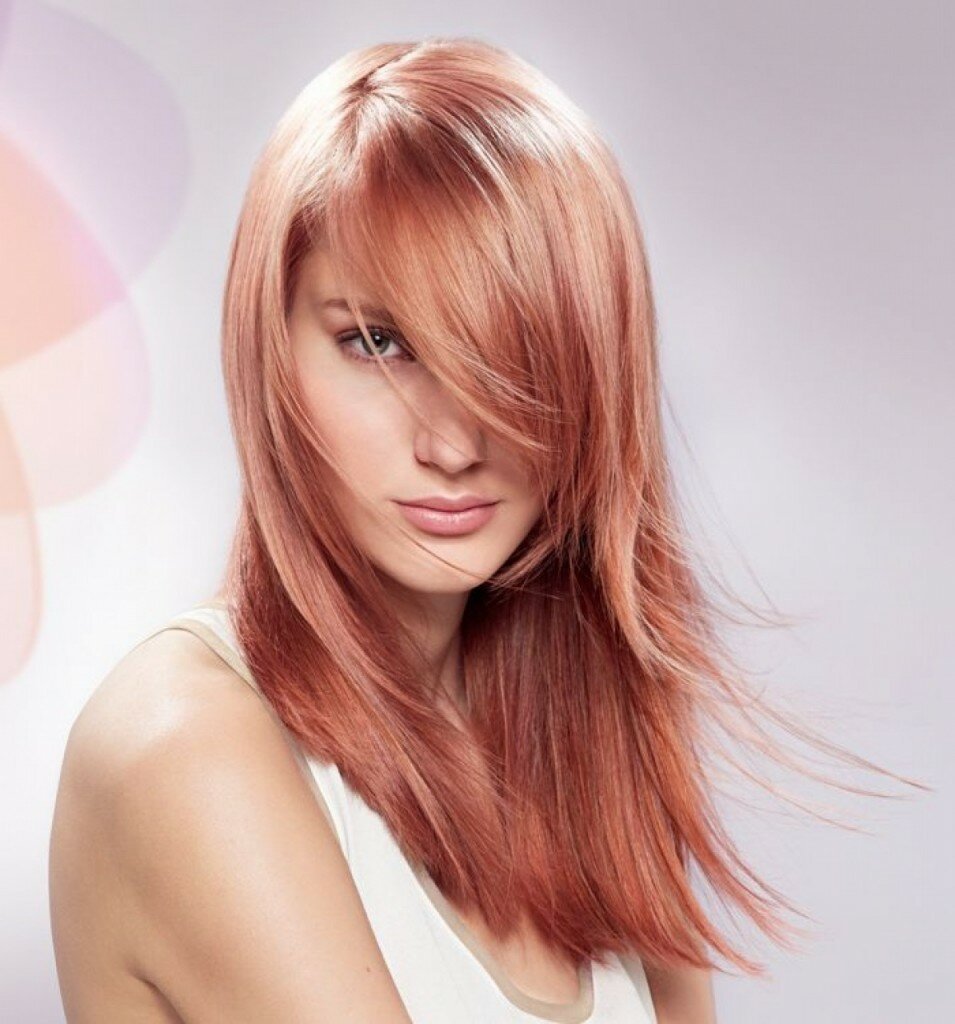 Wella Color розовое золото