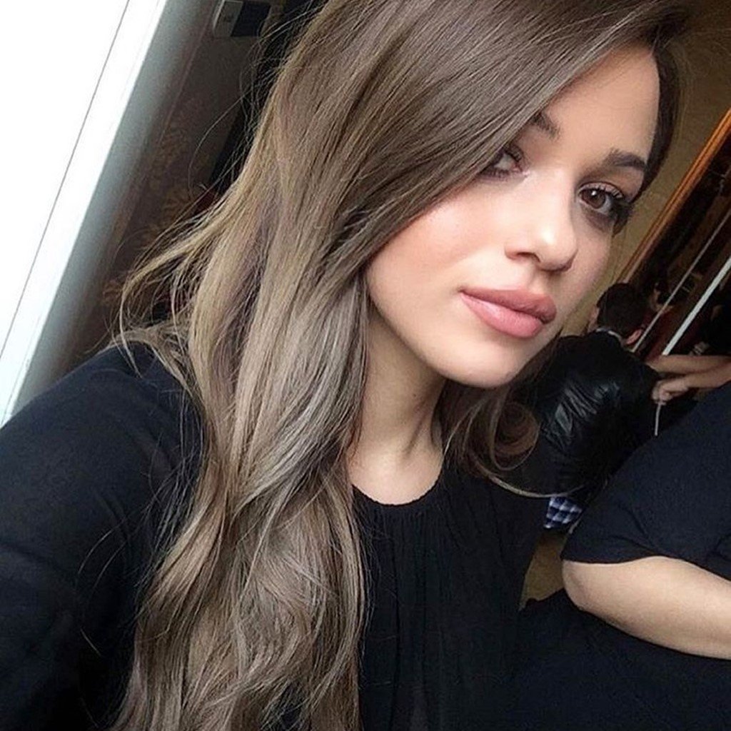 Длинные ухоженные волосы
