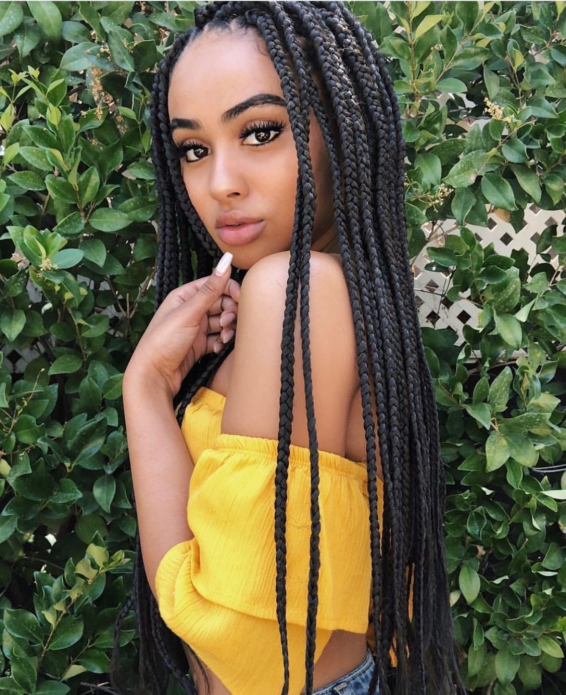 Афрокосы Box Braids