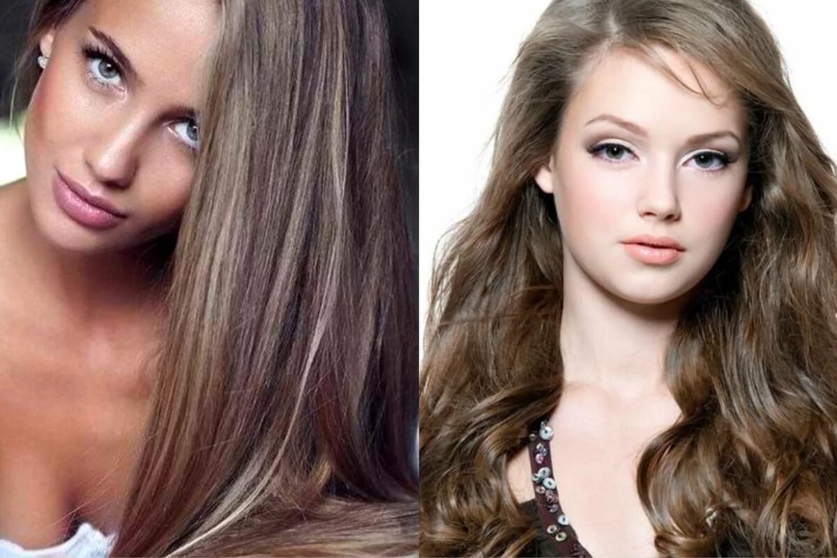 Dark Ash blonde цвет волос