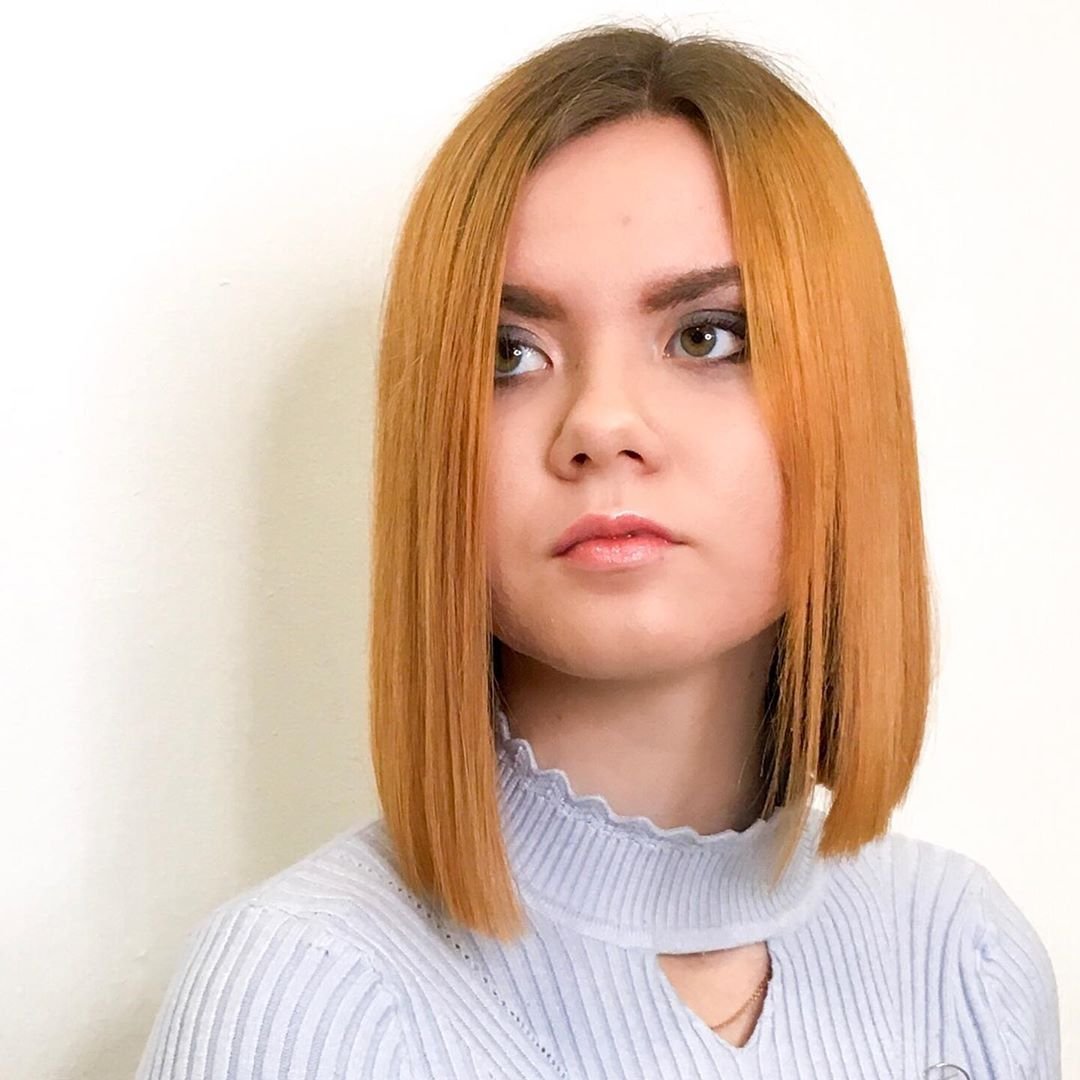 Удлиненное каре Кэти Топурия