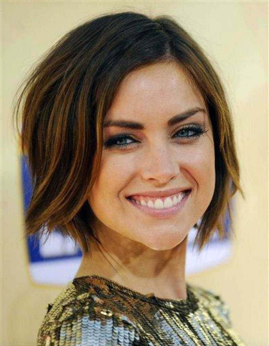 Hot Brunette Short Hair