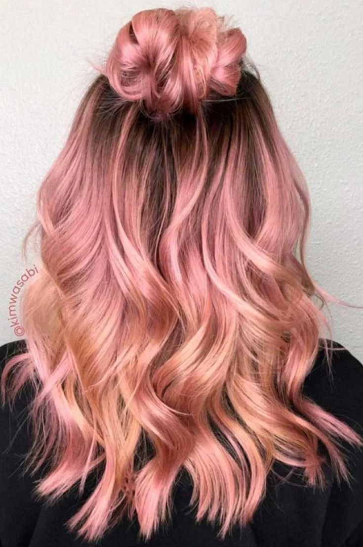 Wella Color розовое золото