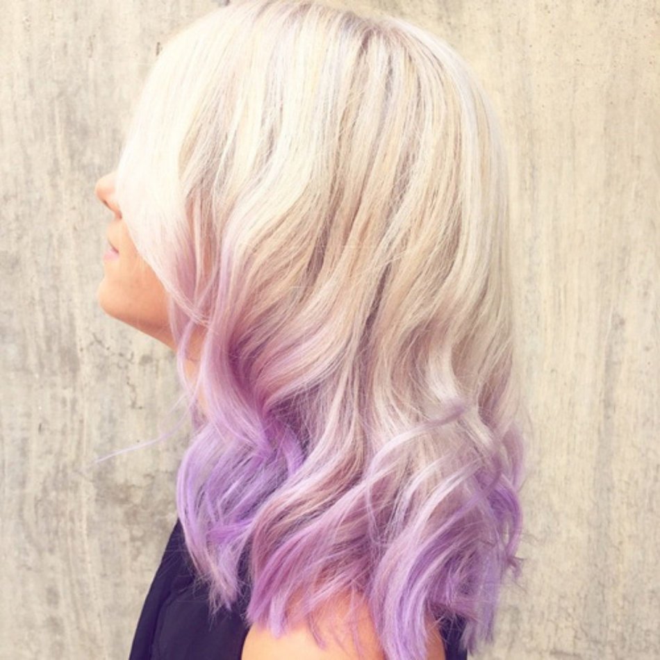 Dip Dye окрашивание