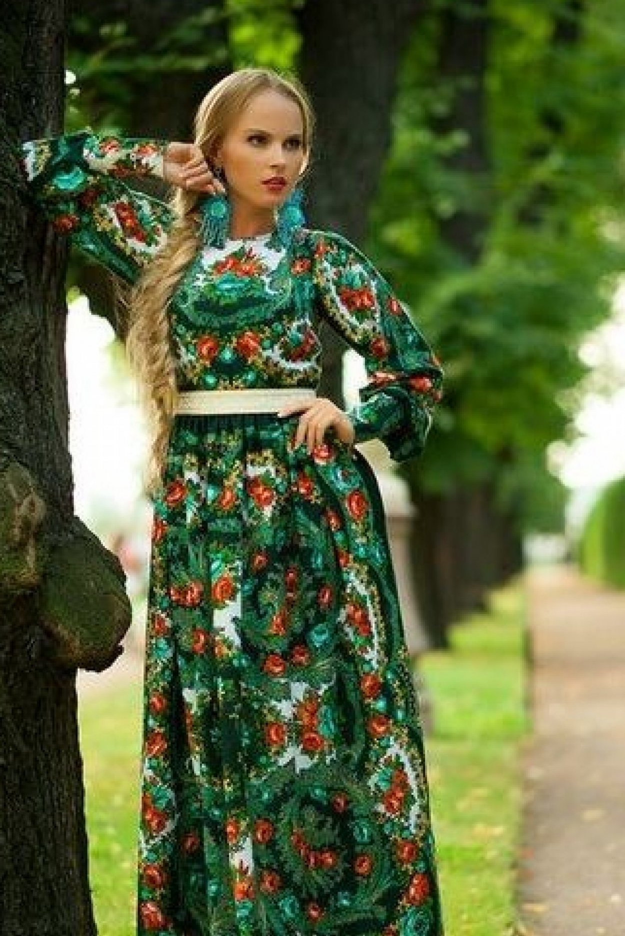 Блузка из павлопосадских платков