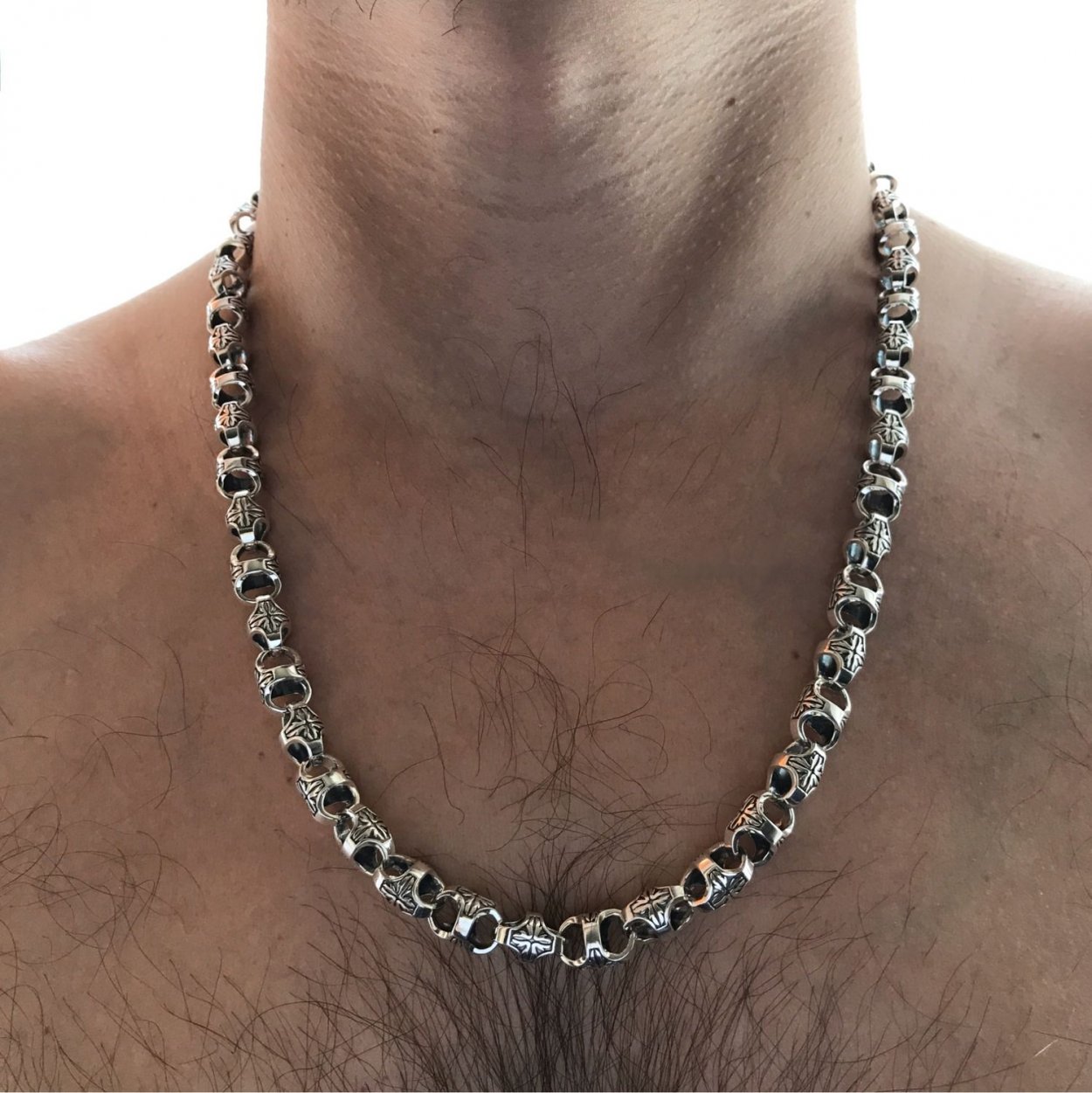 Серебряная цепь «Лисий хвост»
