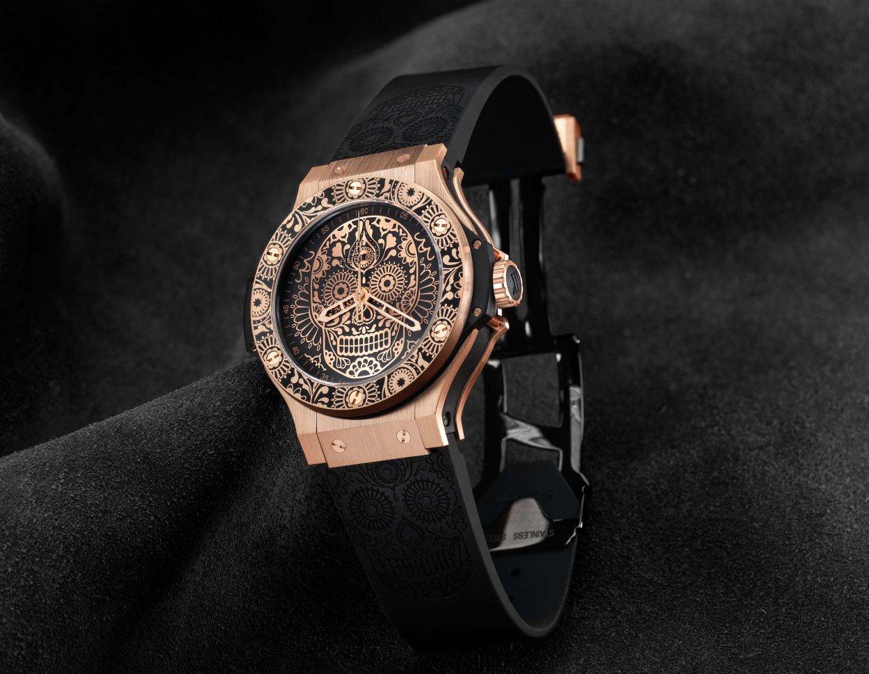 Часы бронзовые Хублот Hublot