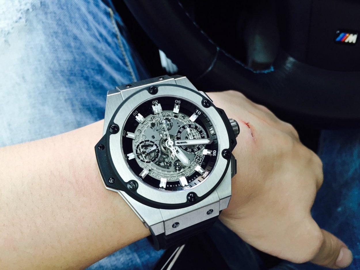 Hublot big Bang Meca-10 Ceramic Blue
