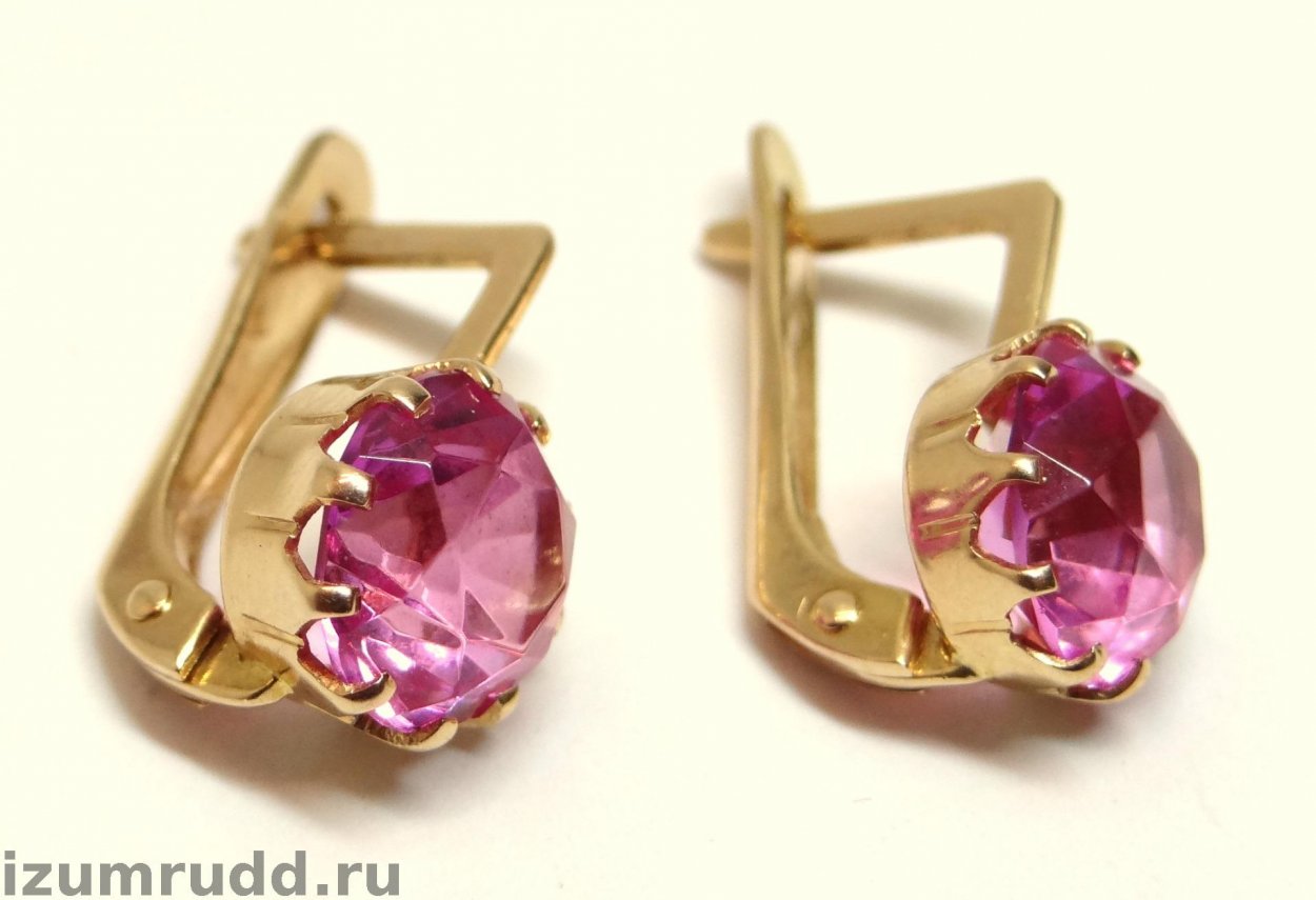 Серьги золото 583 филигрань Ленинград