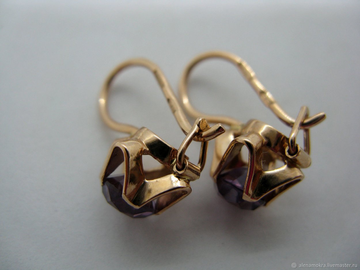 Серьги фианит с105061пв