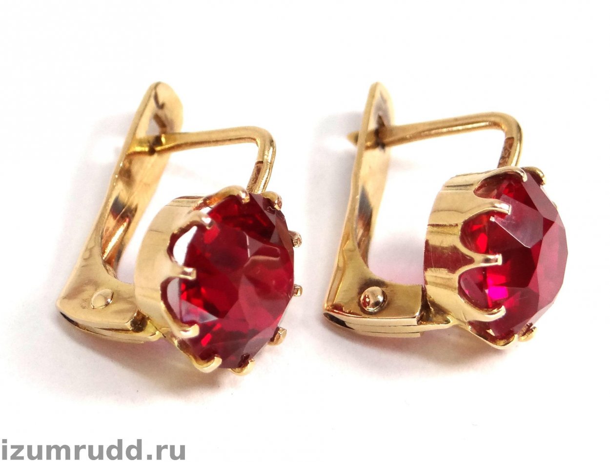 Модные серьги кольца