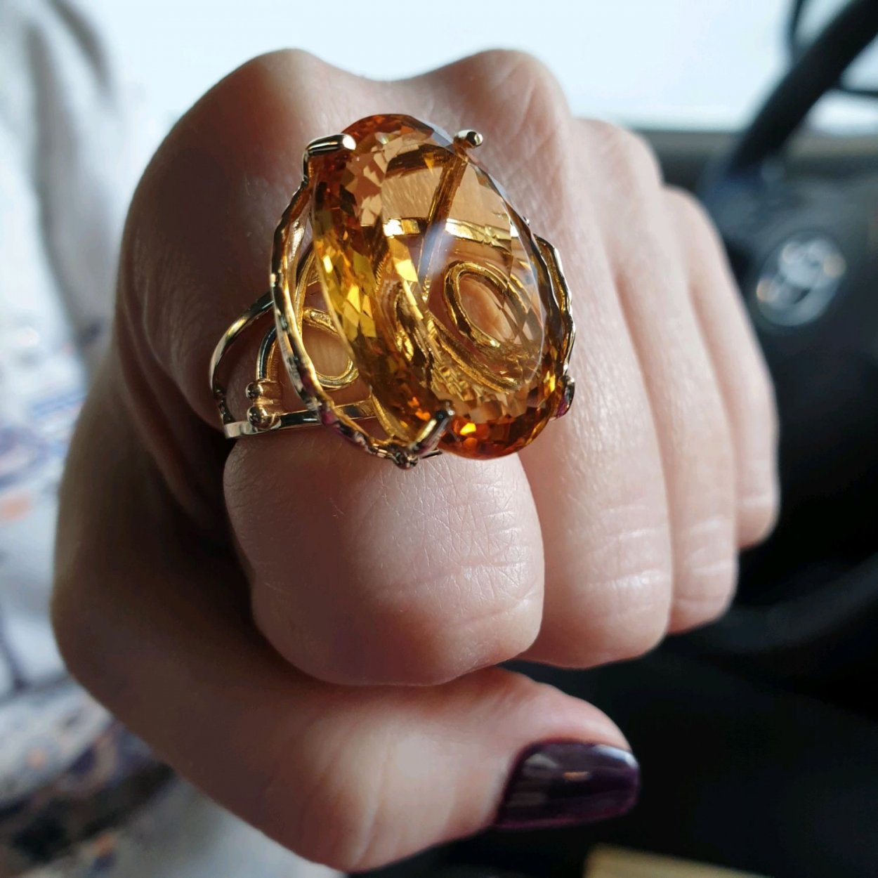 Украшения из цитрина