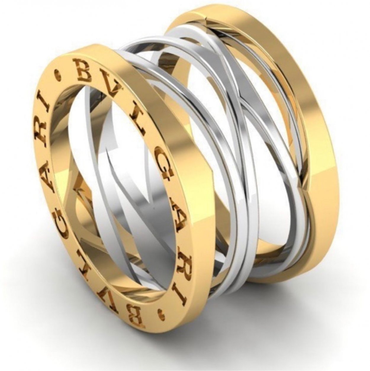 Брендовые кольца из золота
