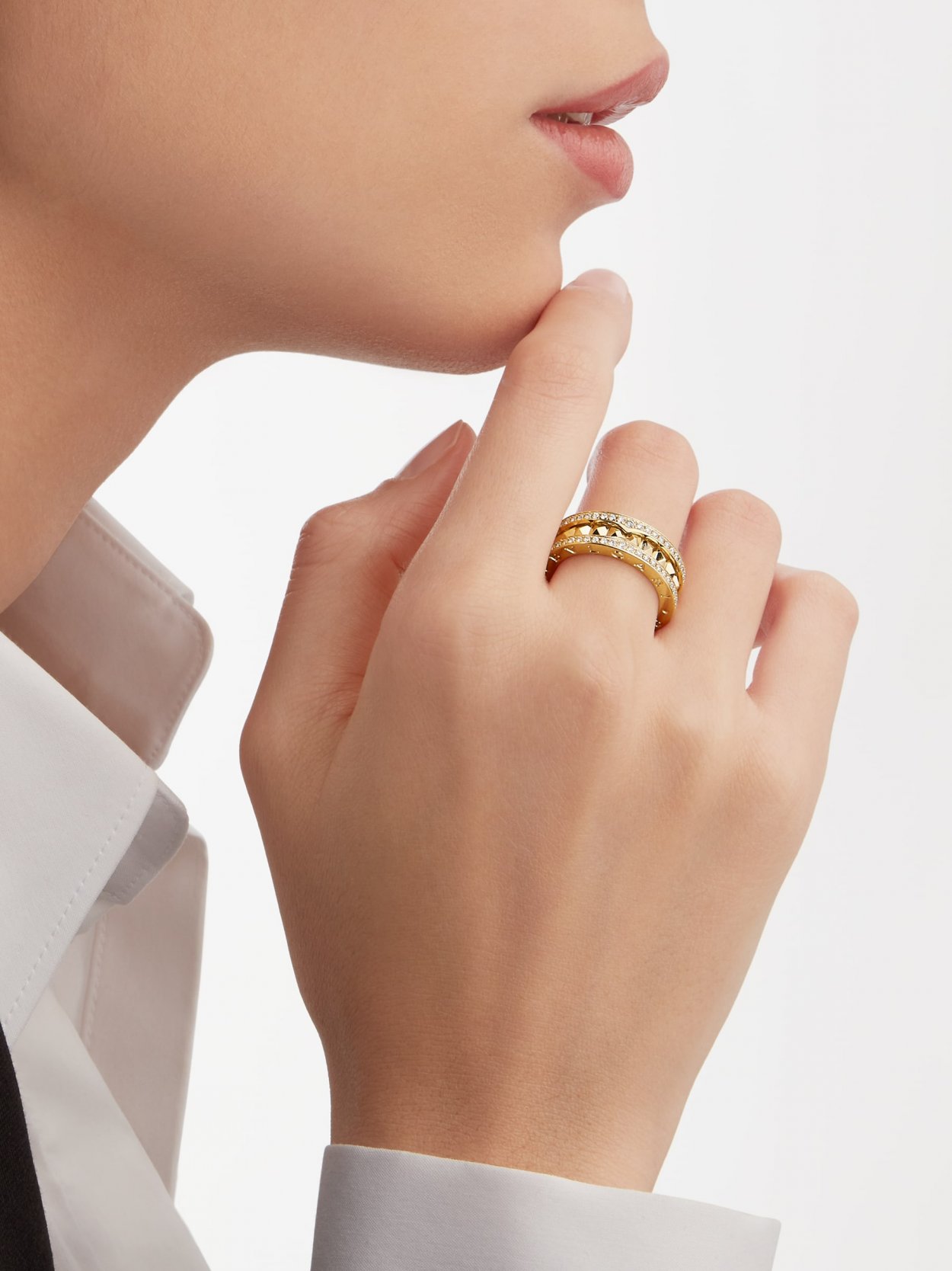 Bvlgari кольцо обручальное 342900