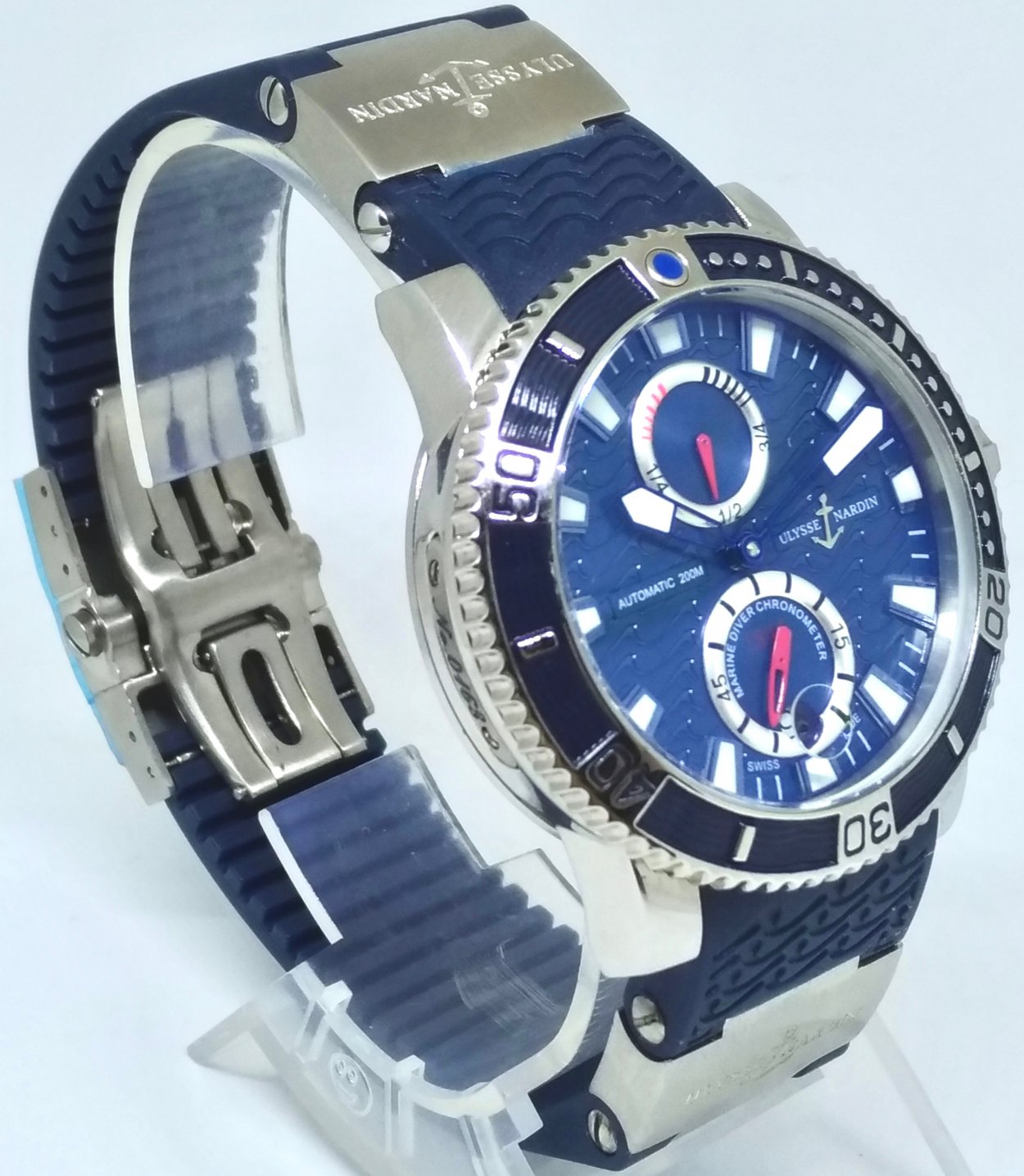 Ulysse Maxi Marine Silver