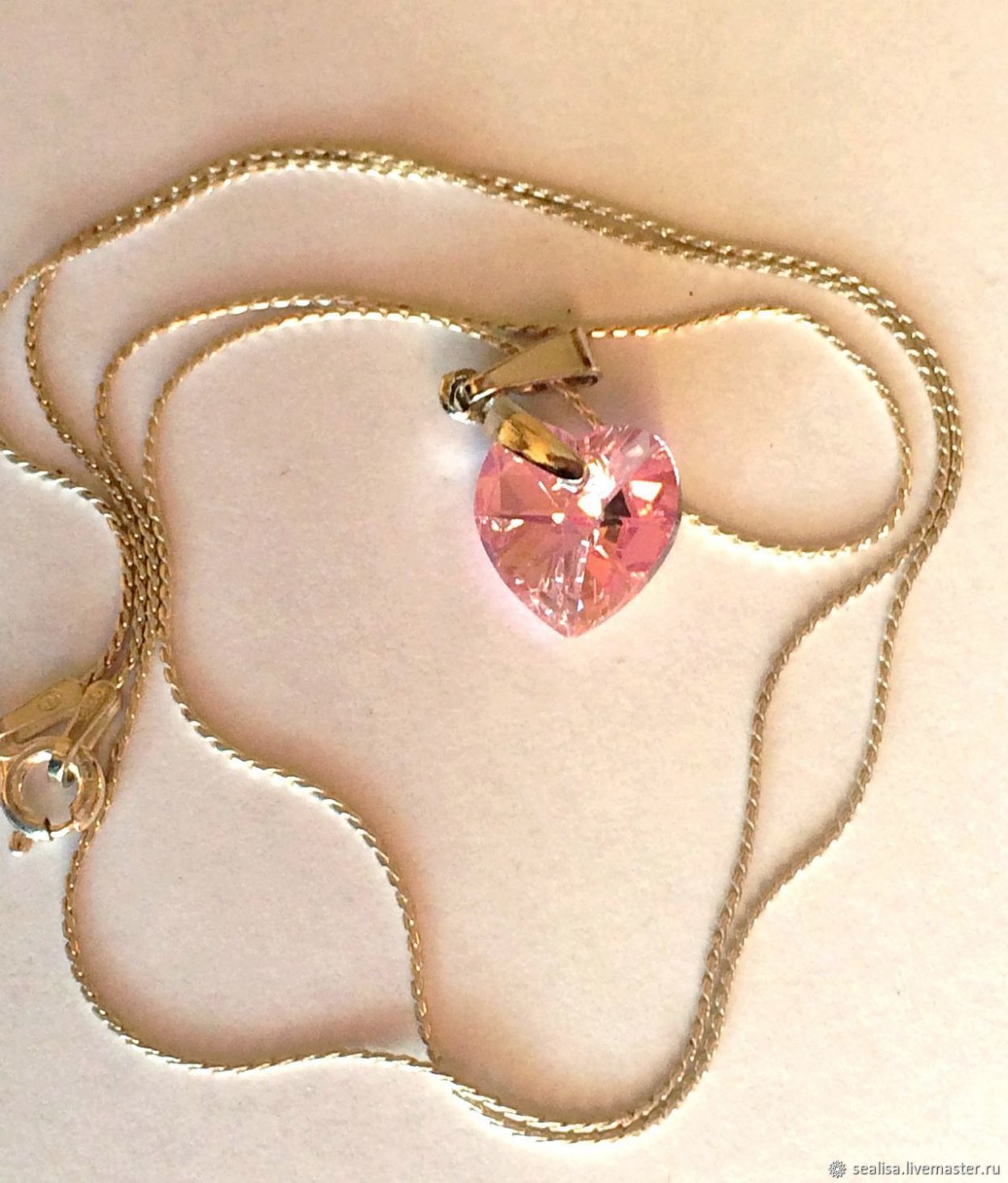 Кулон сердце Swarovski Alana