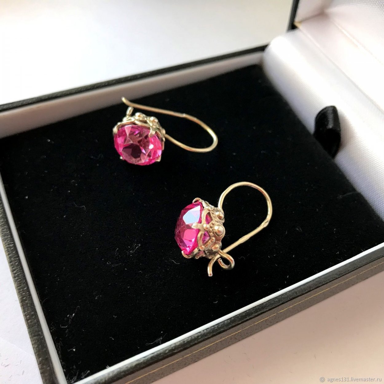 Серьги серебро 875 СССР