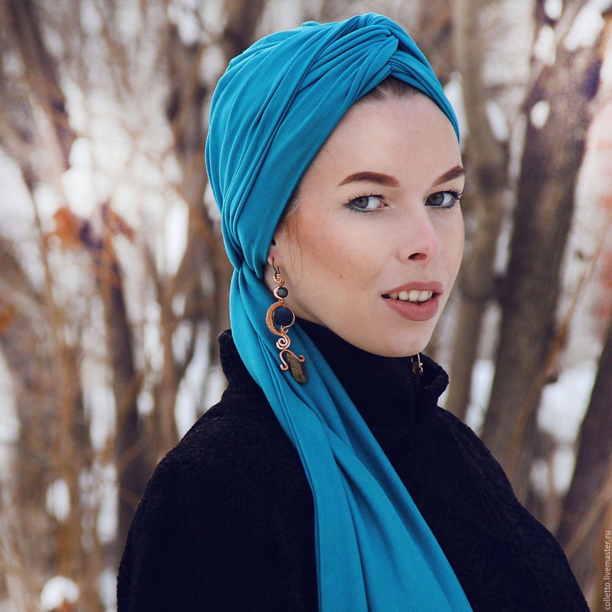 Православная женщина в платке