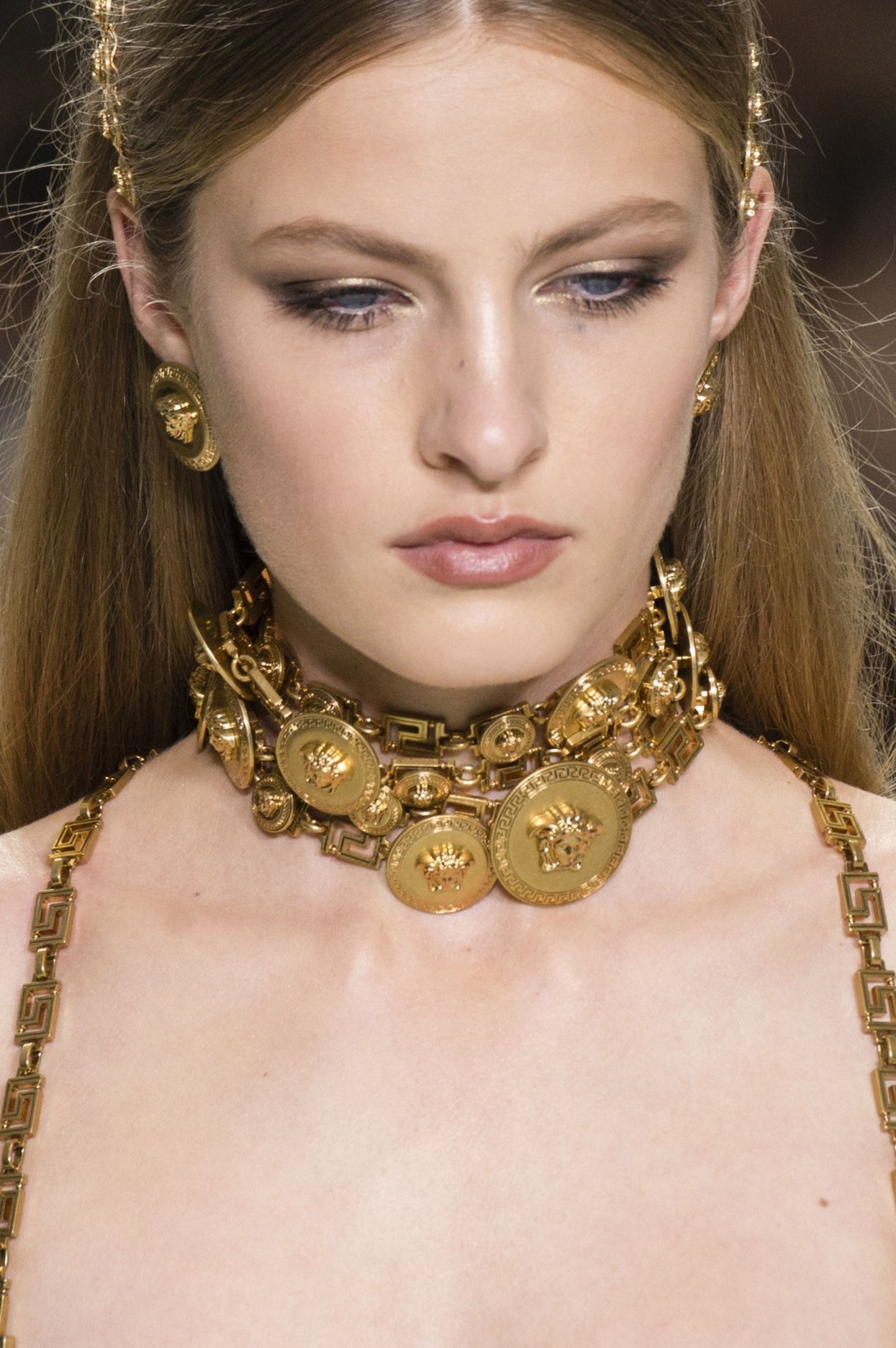Серьги Versace Medusa