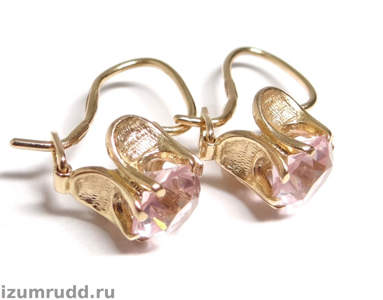 Серьги леденцы золотые советские