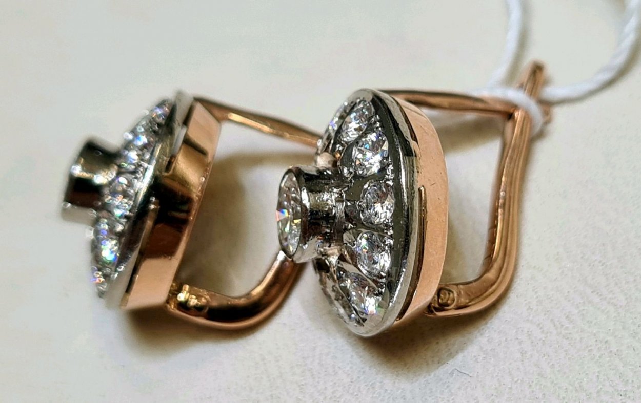 Фото серьги СССР музыкальные