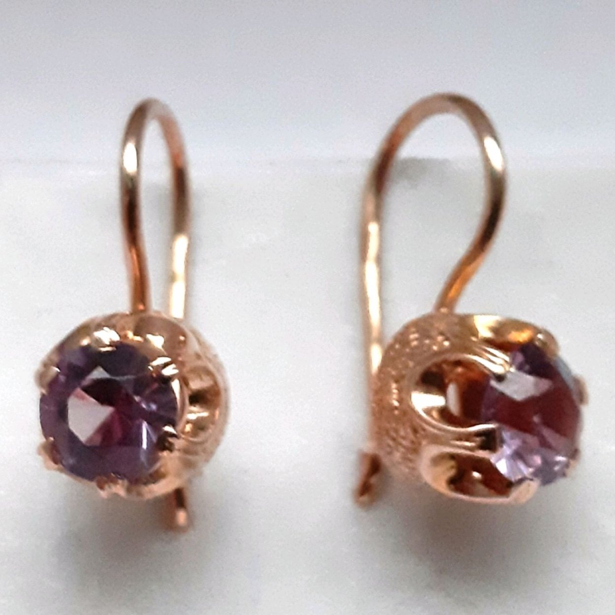 Серьги фианит с105061пв