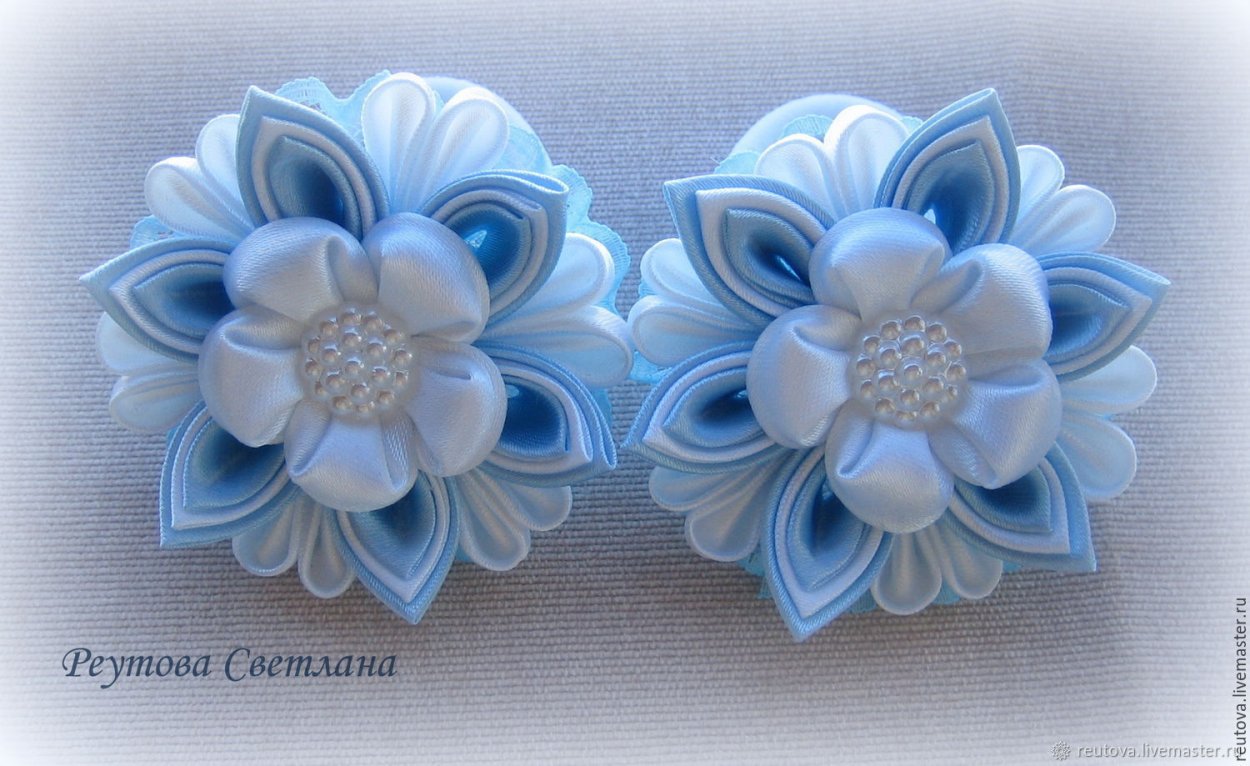 Заколки канзаши