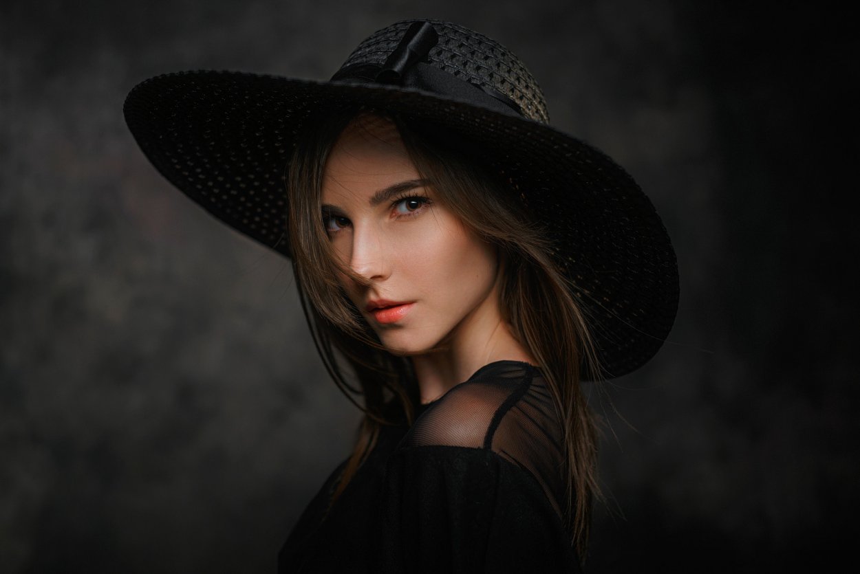Фотосессия в шляпе