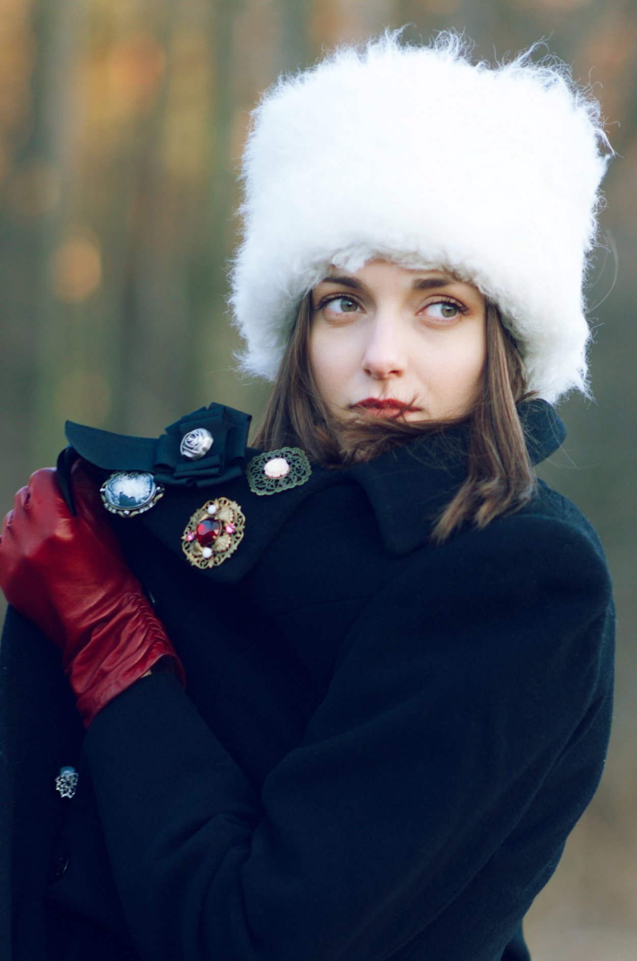Головной убор к пальто