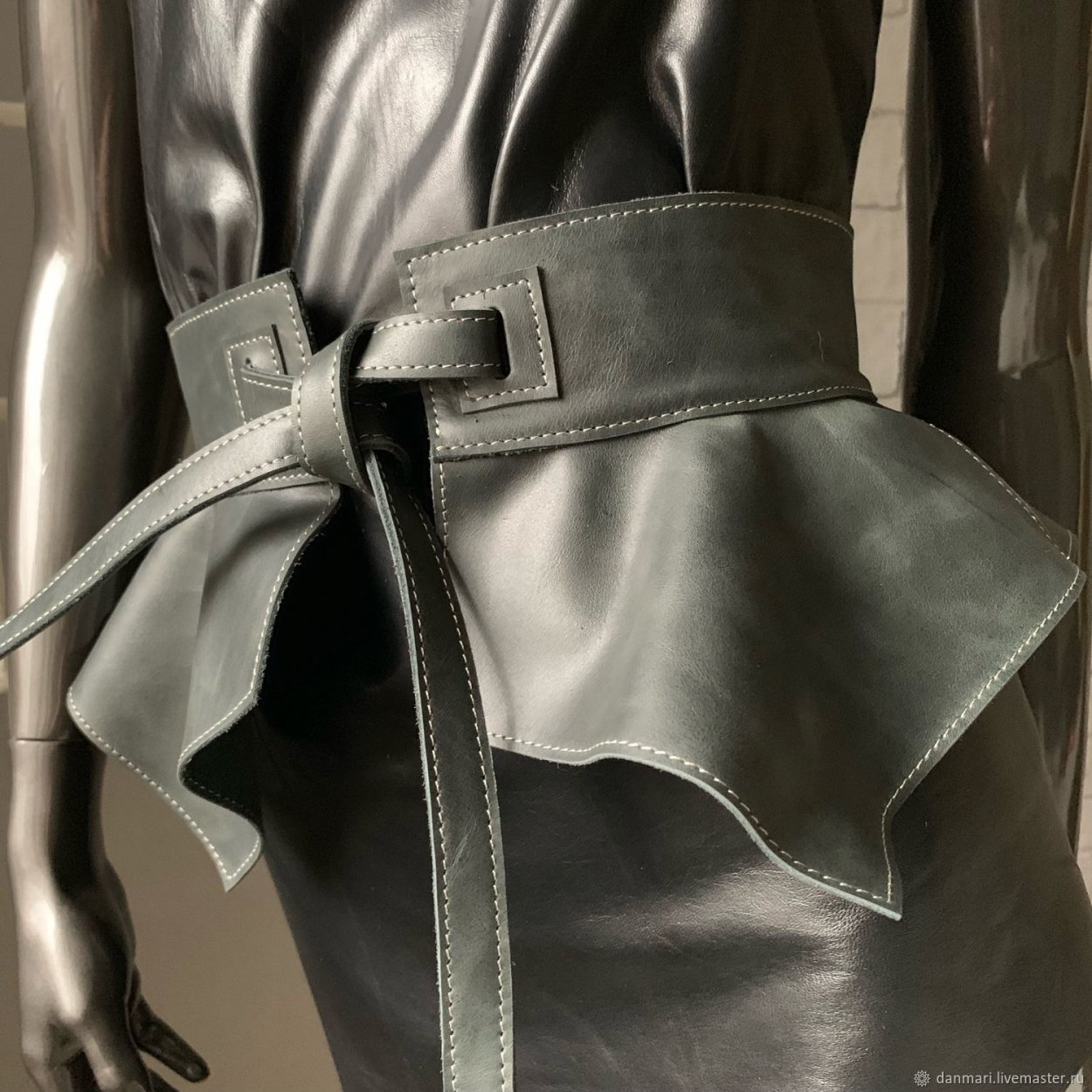 Кожаная баска Infinity (XL)